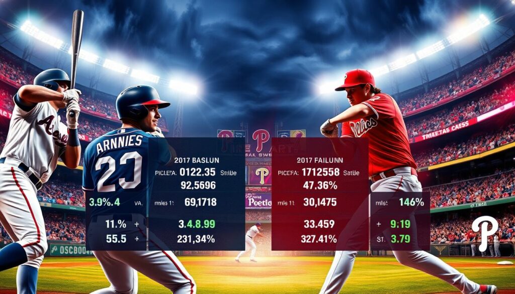 atlanta braves vs phillies match player stats